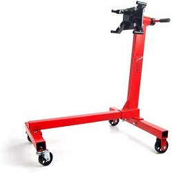 JEGS 80040 Red Engine Stand