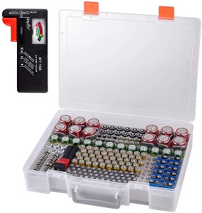 ALKOO Battery Organizer Holder