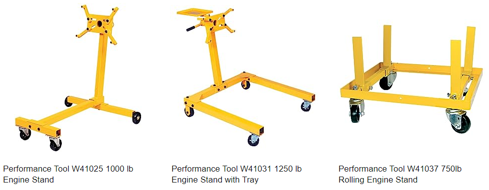 performance tool w41025 engine stand