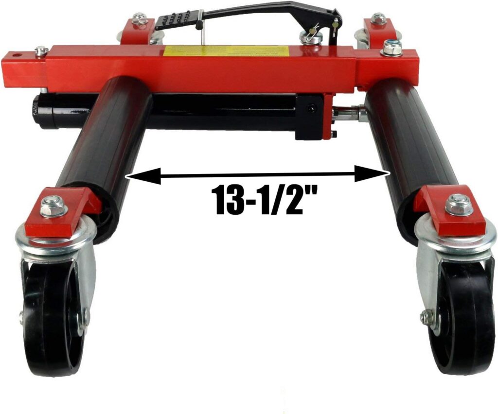 Dragway Tools Hydraulic Car Wheel Dolly