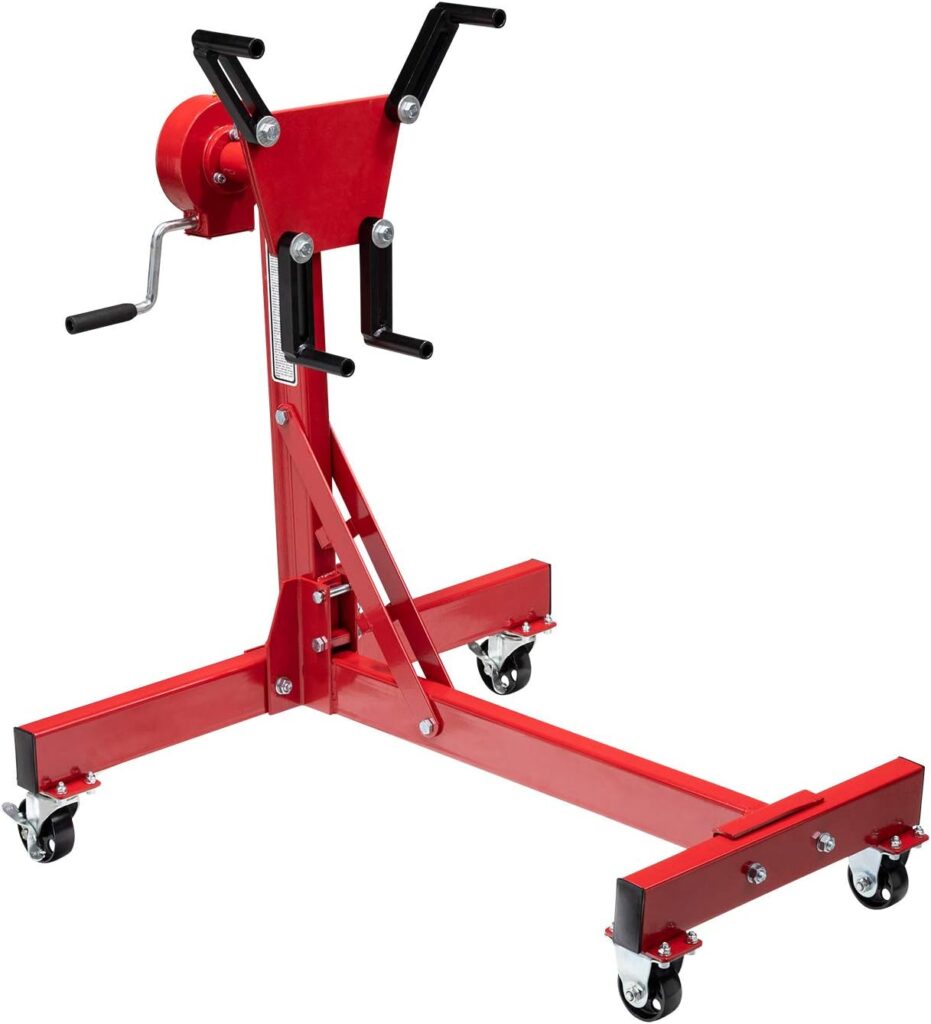 Sunex 8300GB Foldable Engine Stand: Best Space-saving Engine Hoist