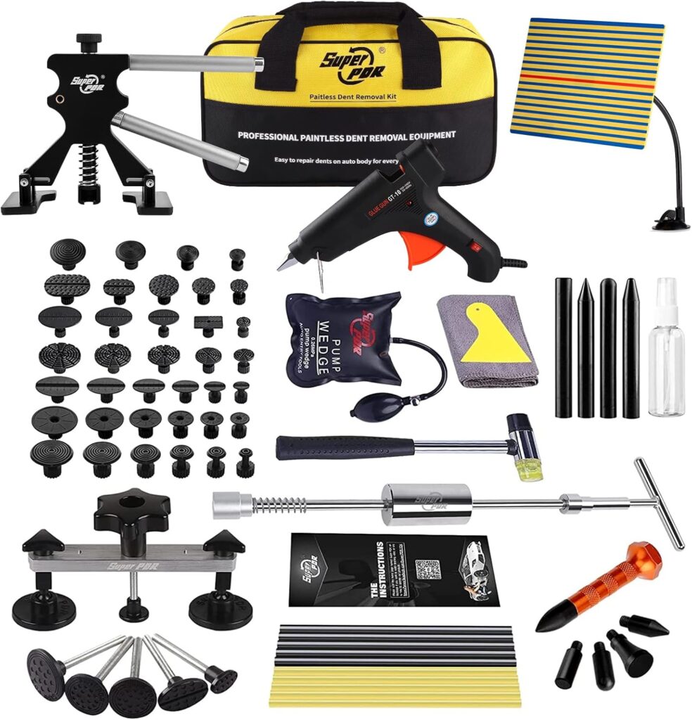 AUTOPDR 40pcs DIY Paintless Dent Removal Kit