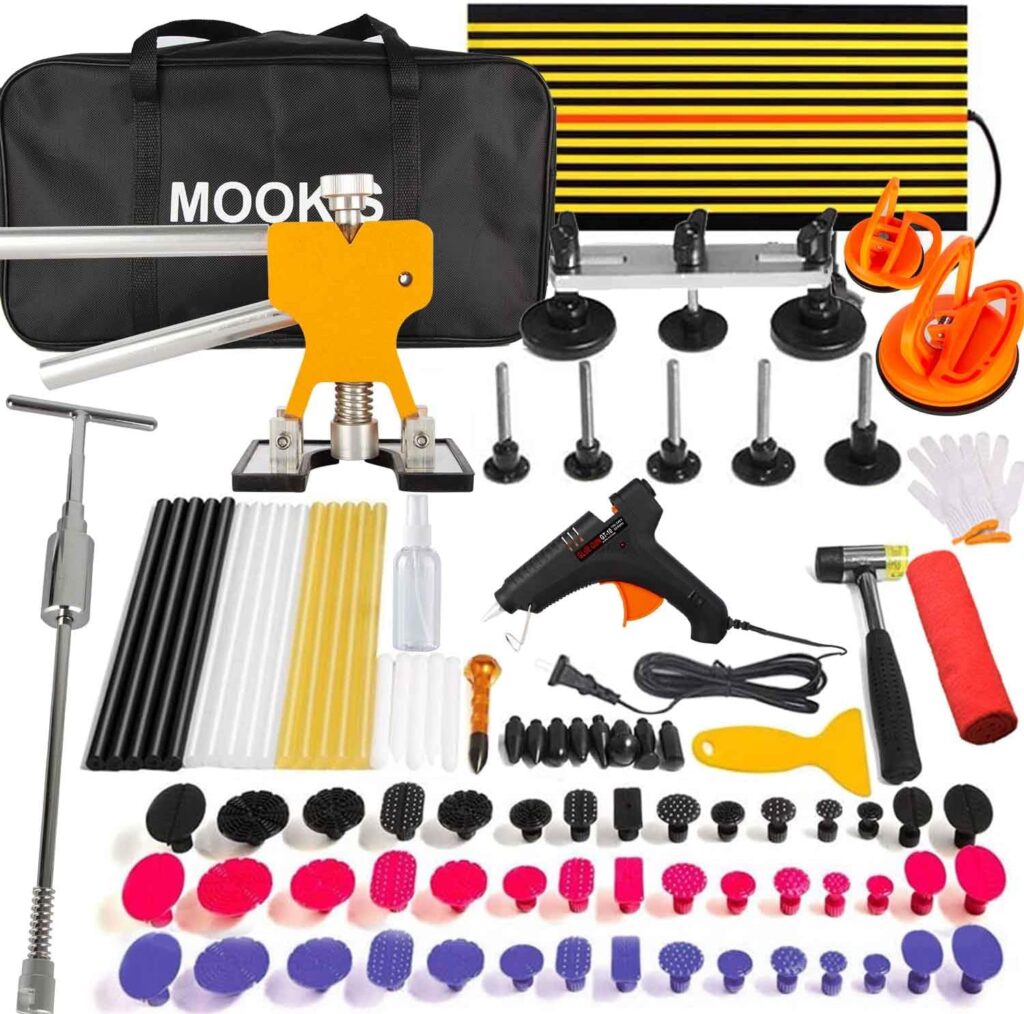 Mookis 77PCS Paintless Dent Repair Tools kit