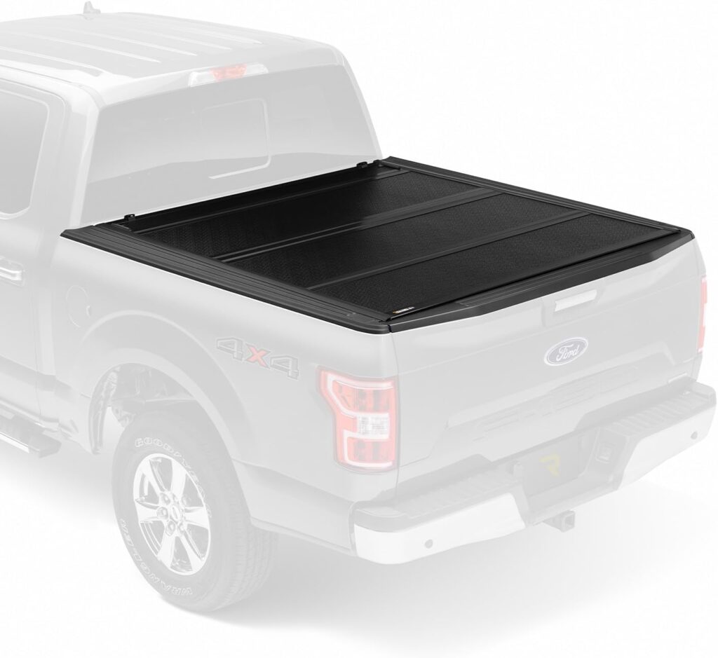 RealTruck BAK BAKFlip FiberMax 1126330 Hard Folding Truck Bed Tonneau Cover