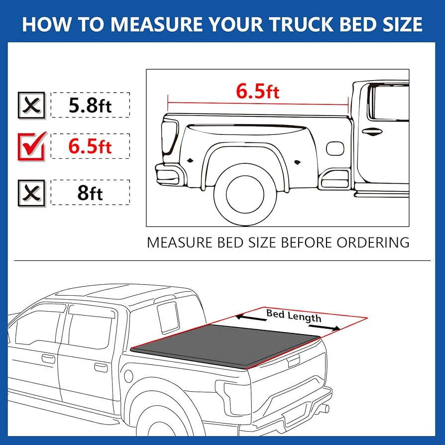 How to Measure a Truck Bed for a Tonneau Cover