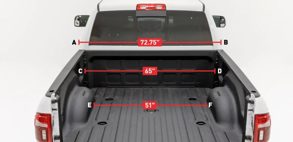 Measure the Truck Bed Width