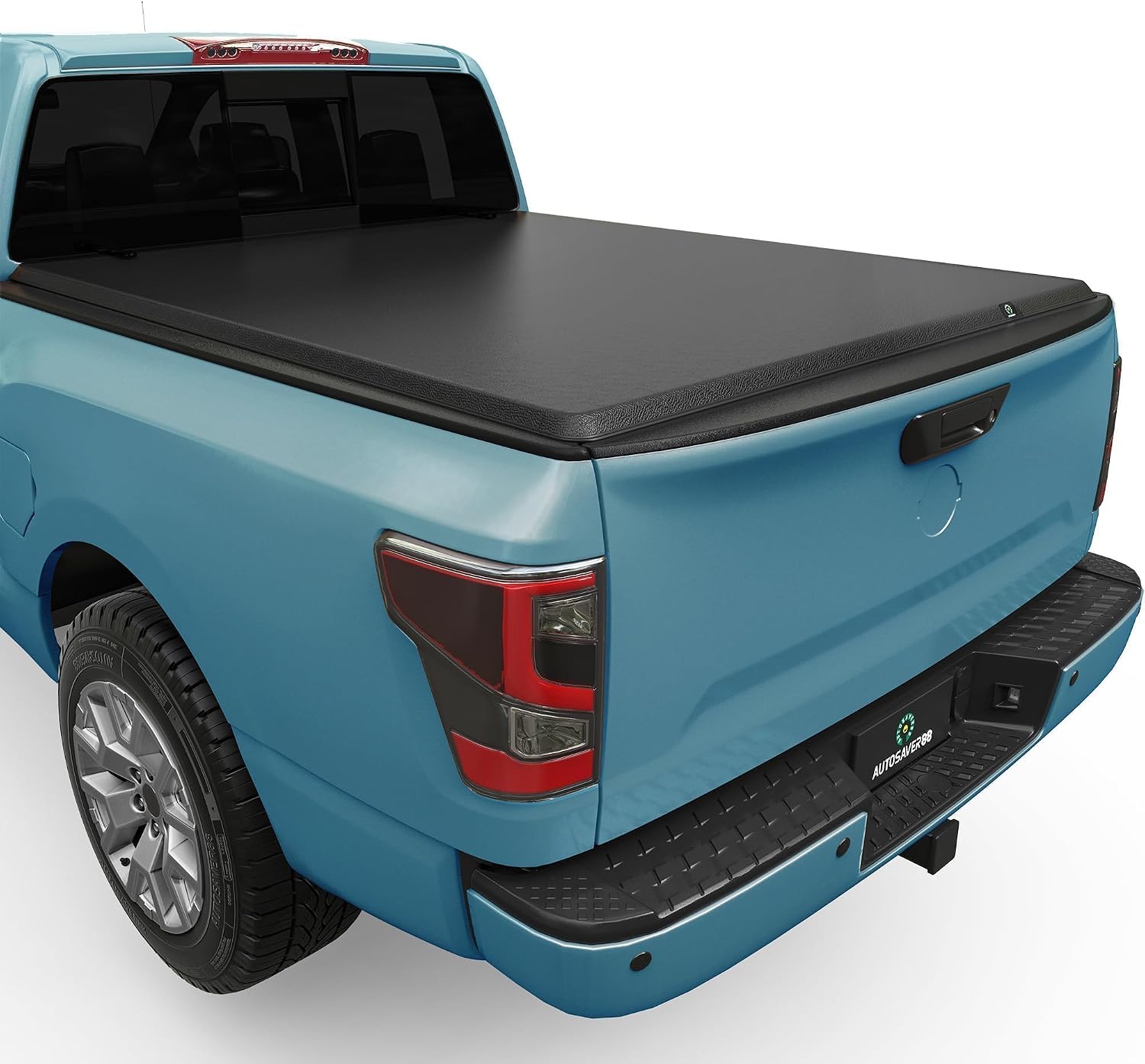 AUTOSAVER88 Soft Roll-Up Tonneau Cover for 2017 Nissan Frontier 5' (60") Bed | Fits 2005–2026