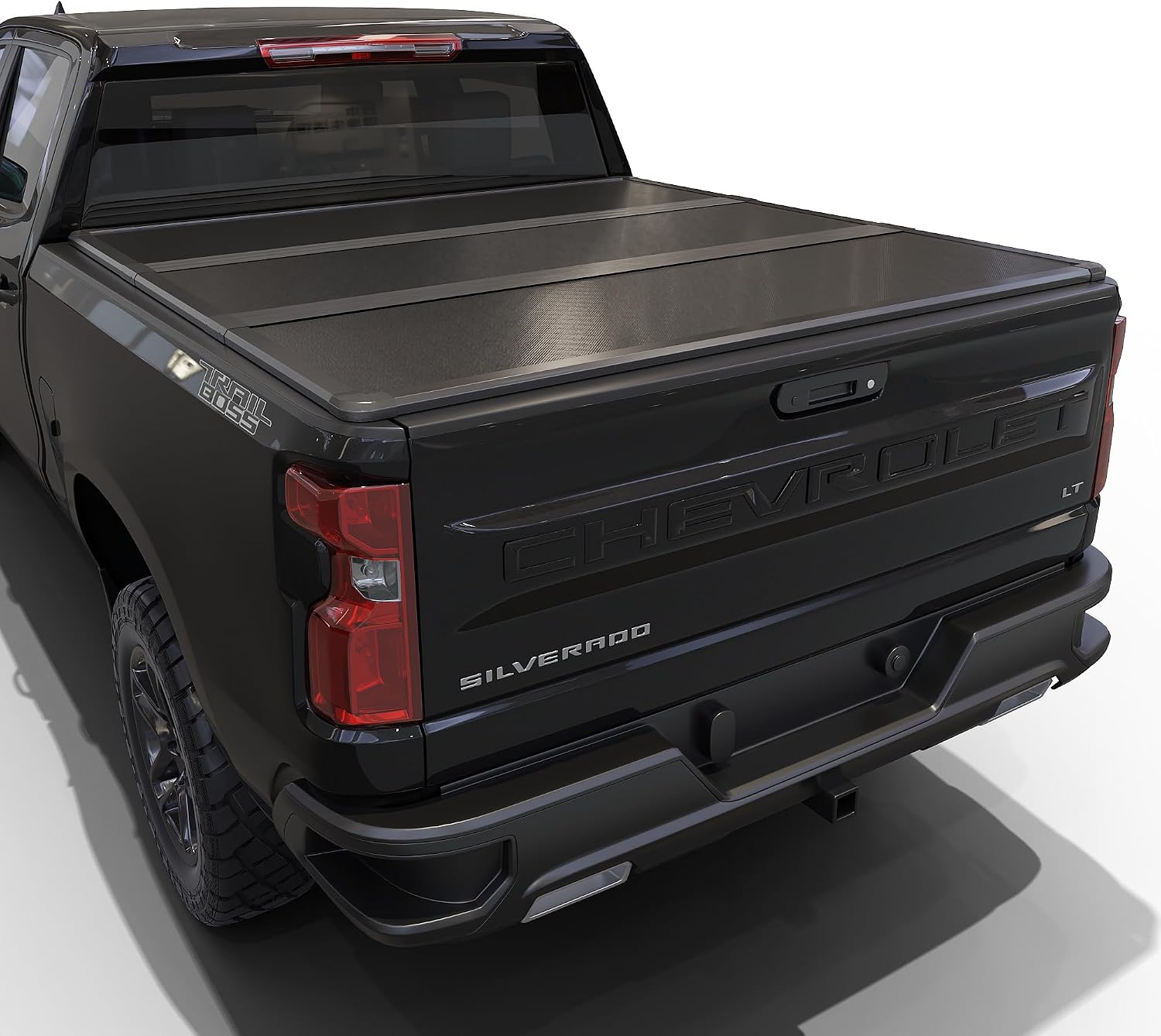 Calffree Hard Tri-Fold Truck Bed Tonneau Cover GMC MultiPro Tailgate 5.8ft Bed (69.6") | Fits 2007-2026