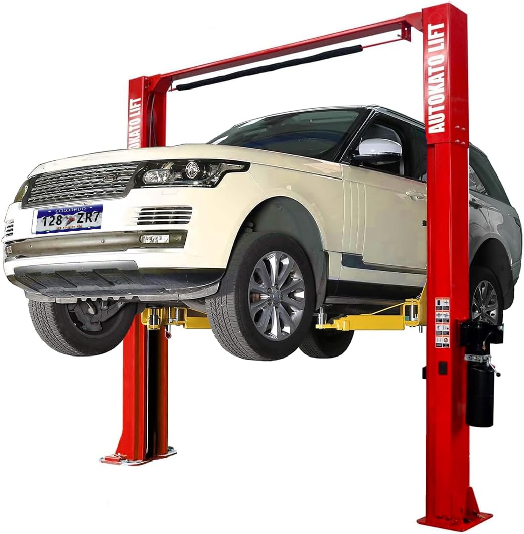 KATOOL 11,000-lb Lift 70.75-inch Maximum Lifting Height 2-Post Car Lift