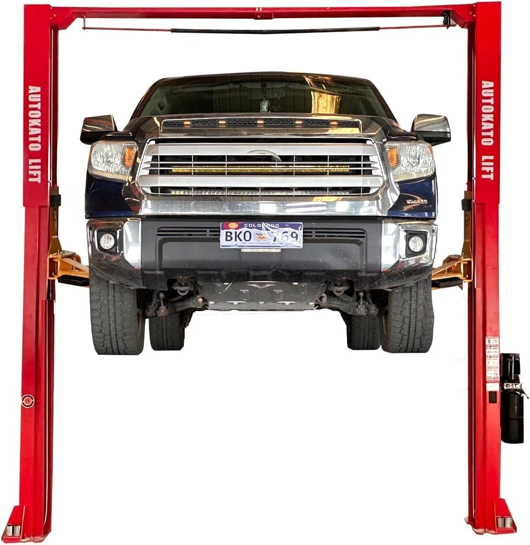KATOOL 12,000-lb Extra-Height 167-inch Two-Post Car Lift AK-M120