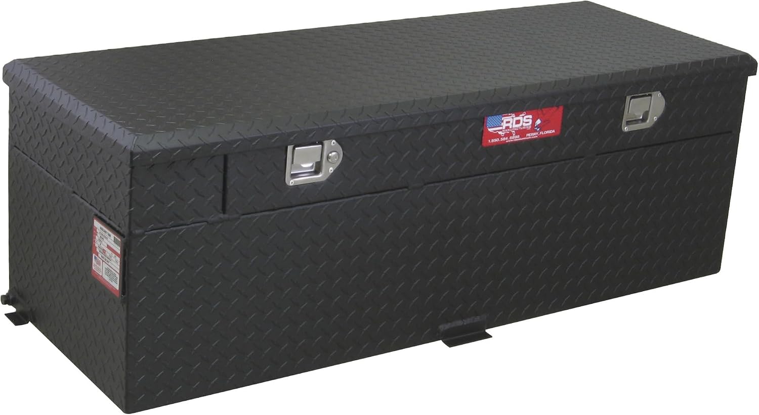 RDS Aluminum Auxiliary Fuel Tank Toolbox Combo | 60 Gallon Capacity