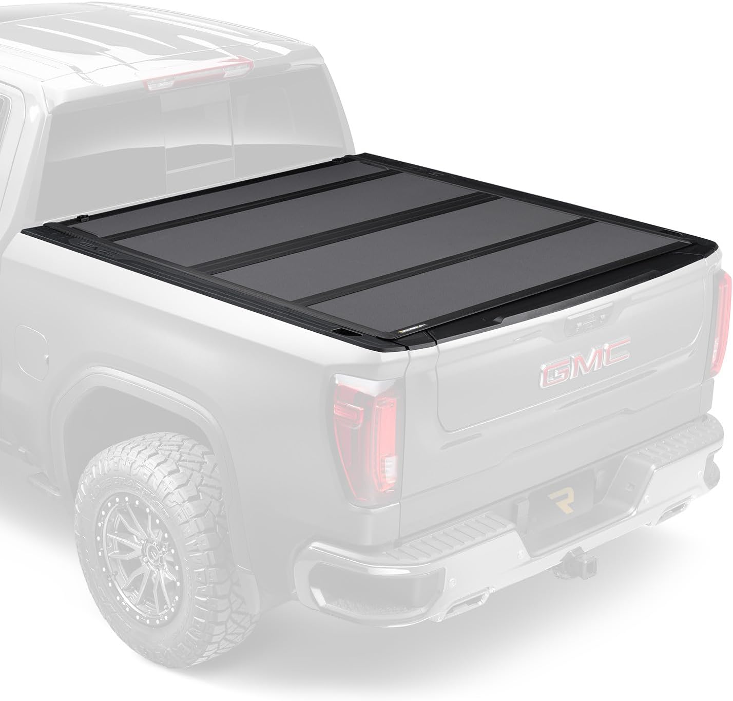 RealTruck BAK BAKFlip MX4 Hard Folding Tonneau Cover GMC MultiPro Tailgate 5' 10" Bed (69.9") | Fits 2019-2026