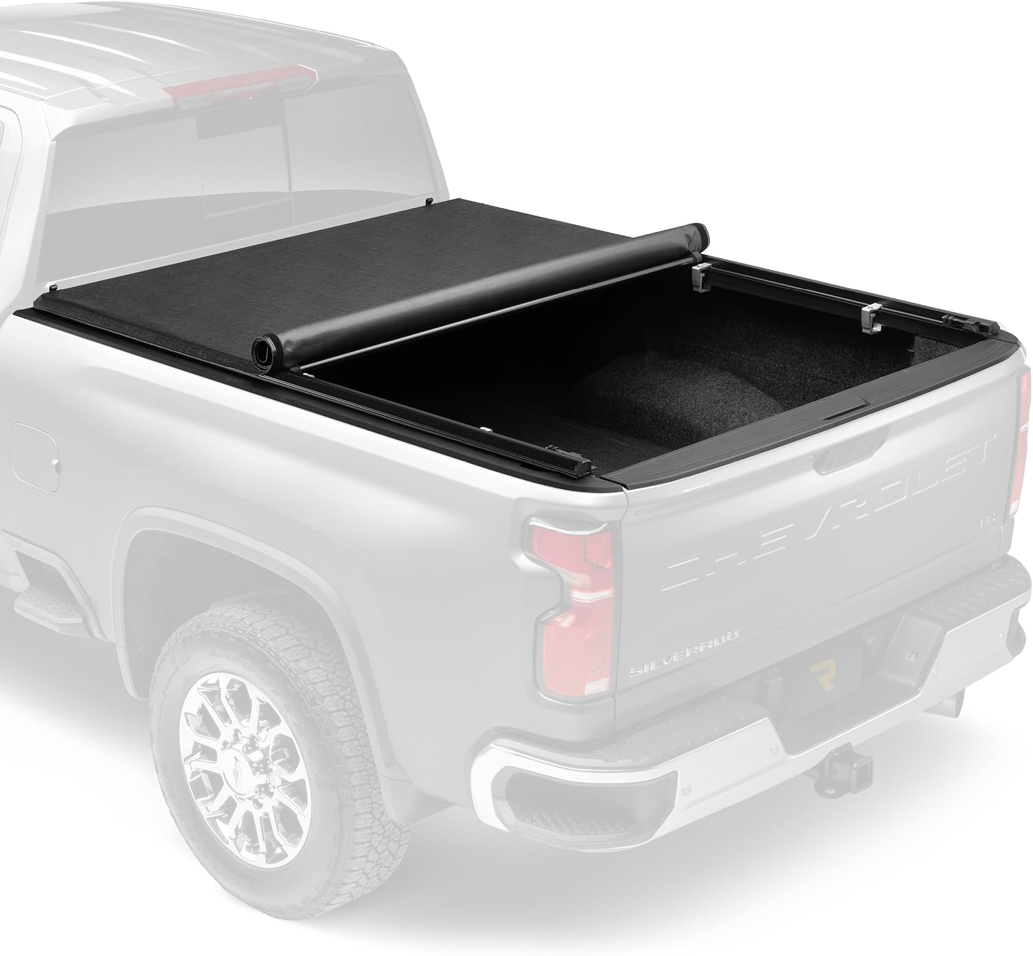 TruXedo TruXport Soft Roll-Up Tonneau Cover GMC MultiPro Tailgate 5′ 10″ Bed (69.9″) | Fits 2019-2027